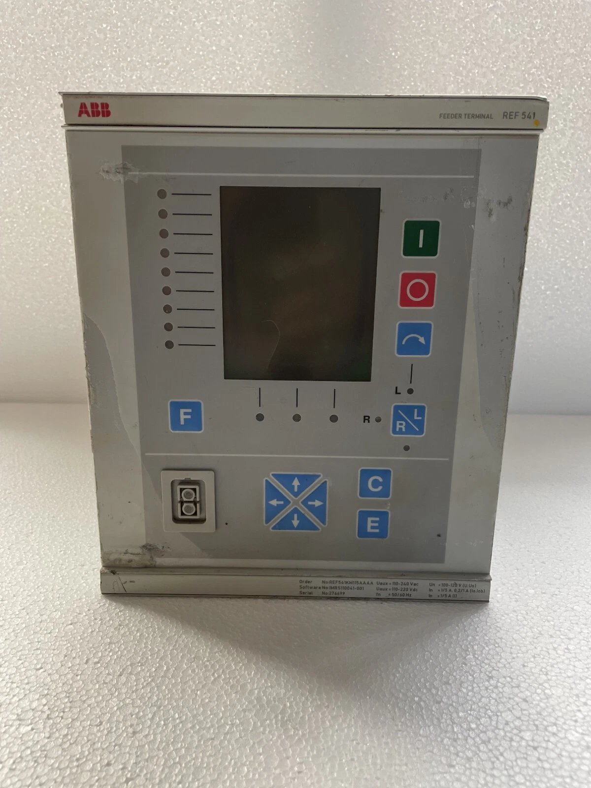 ABB REF541 / REF 541KM115AAAA Feeder Protection & Control Relay - Disp. with Mar